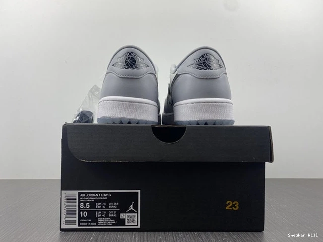 Grey Popular Jordan1 4130 Golf 691 DD9315- Wolf 0618